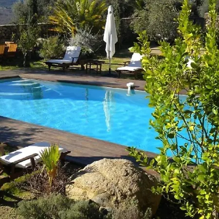 빌라 Luxury 270m² House Of Character In Old Stones With Heated Pool, Near Calvi 칼렌자나