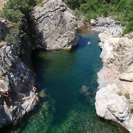 Luxury 270m² House Of Character In Old Stones With Heated Pool, Near Calvi 빌라 *